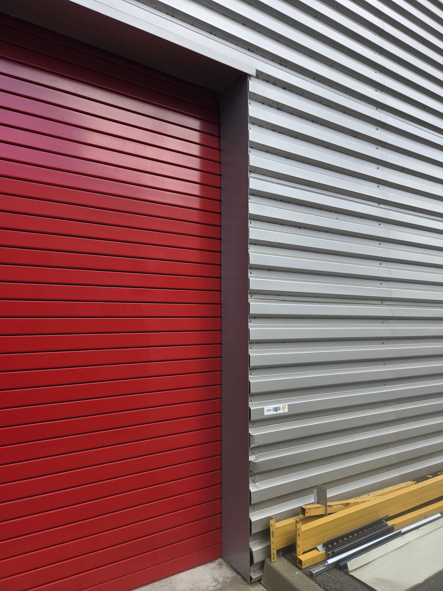 Portes coupe-feu installée sur un bâtiment professionnel
